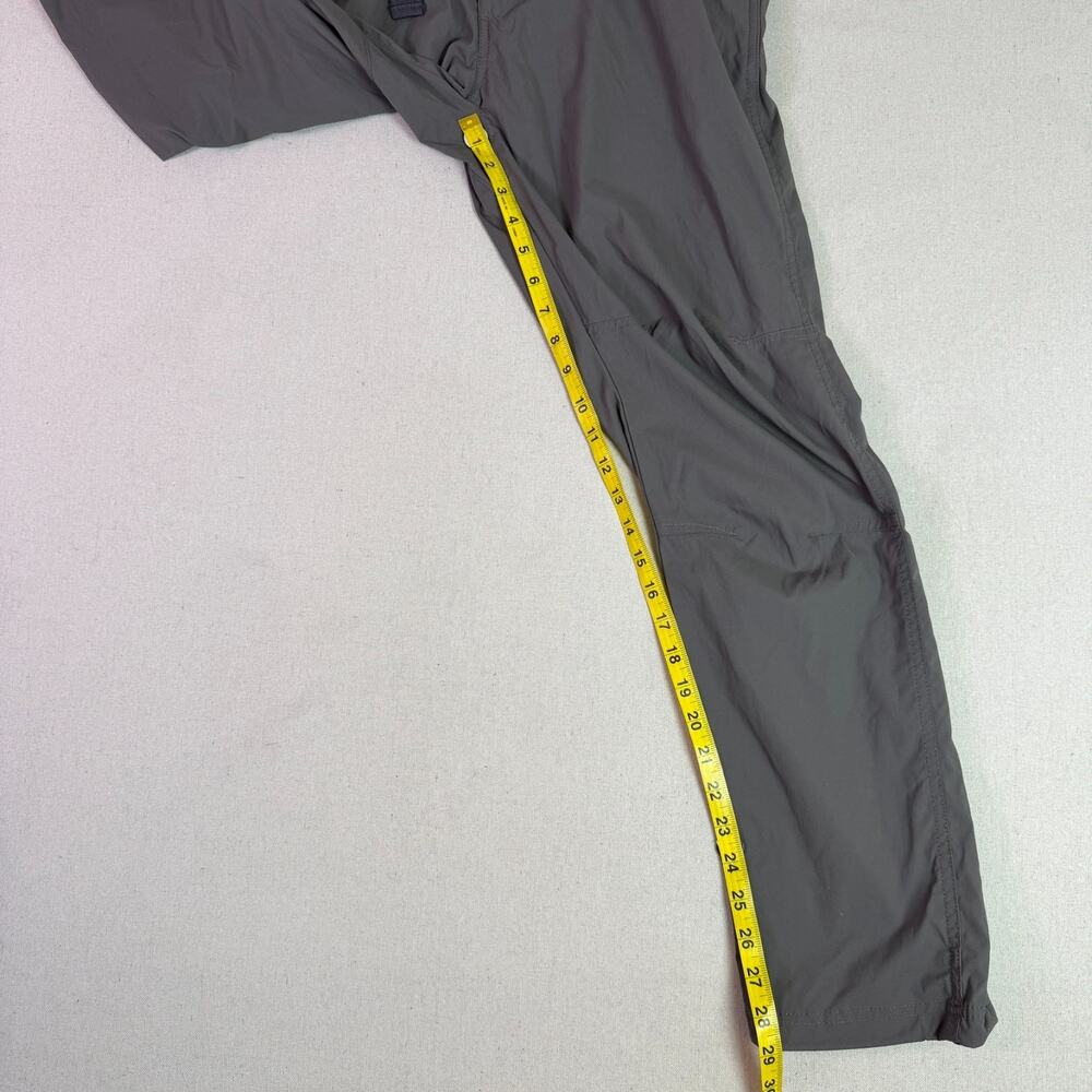 Wrangler All Terrain Gear Pants Mens 34x30 Gray Trail Hiking Outdoor Performance - Picture 5 of 14